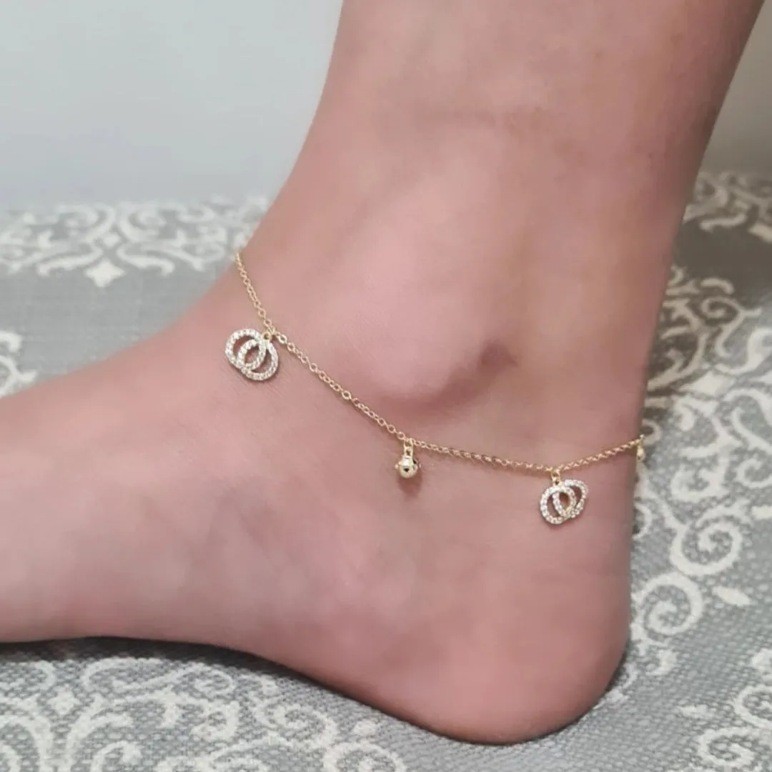 14k Gold Filled Anklet