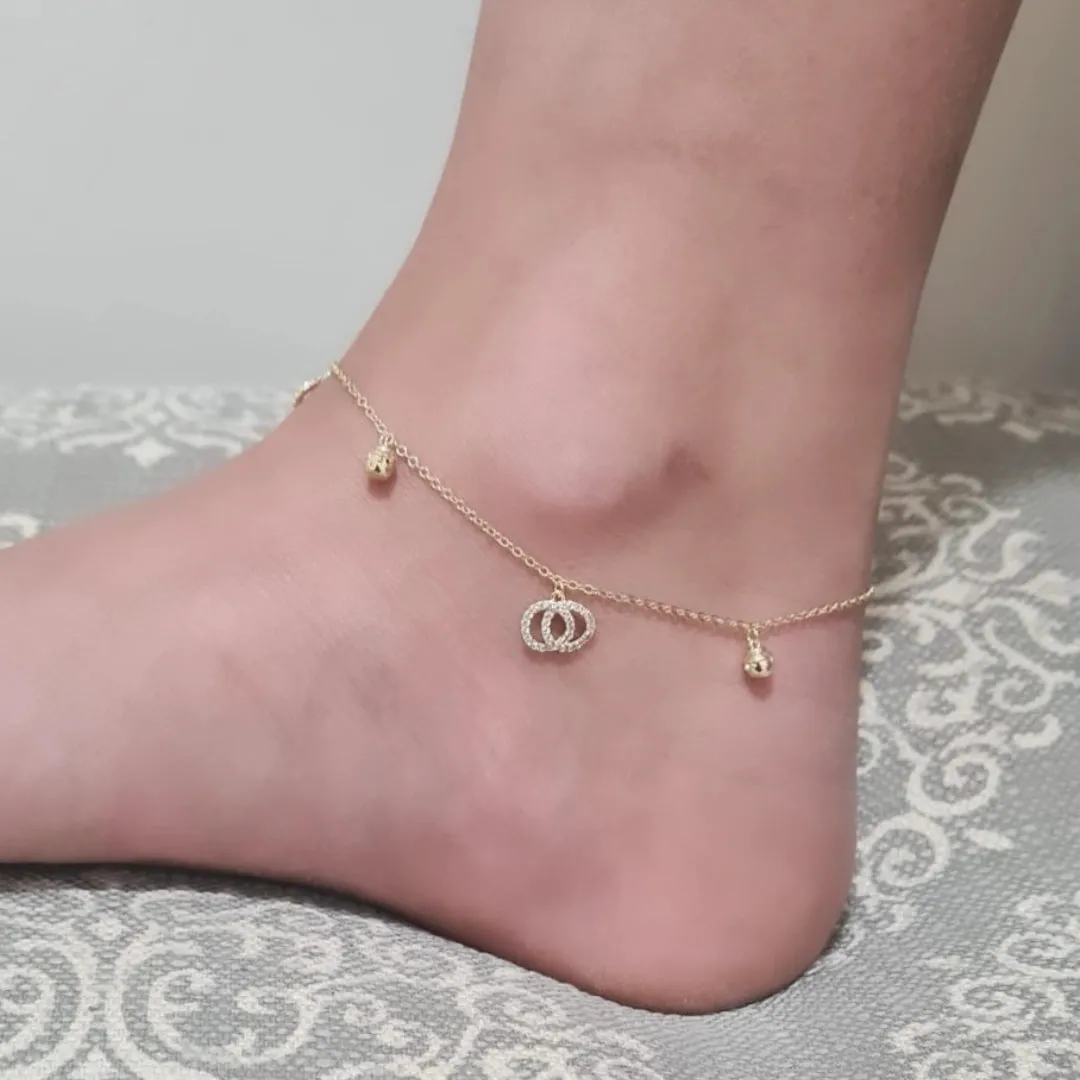 14k Gold Filled Anklet