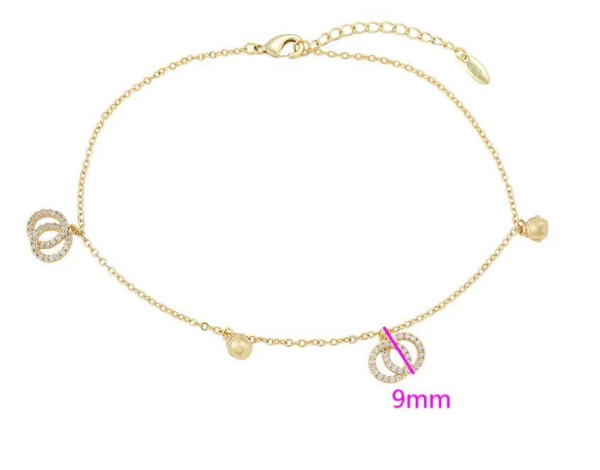 14k Gold Filled Anklet