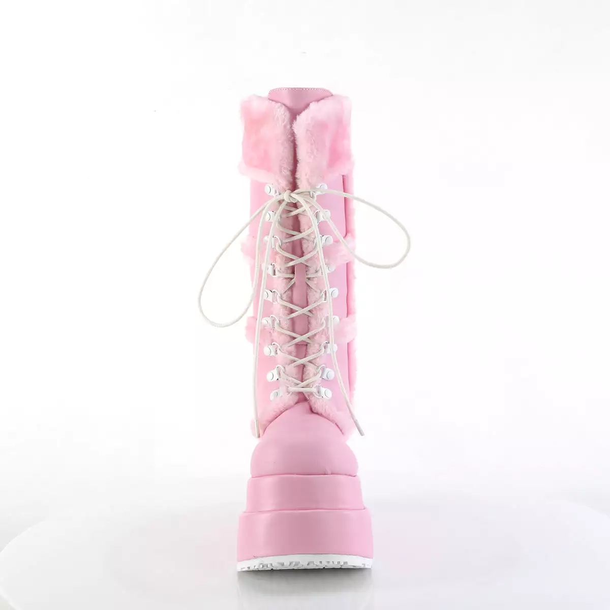 4 Inch Platform BEAR-202 Baby Pink Pu