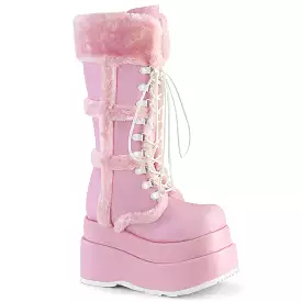 4 Inch Platform BEAR-202 Baby Pink Pu