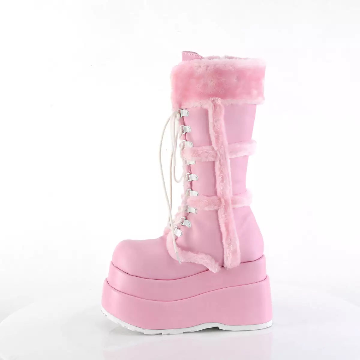 4 Inch Platform BEAR-202 Baby Pink Pu