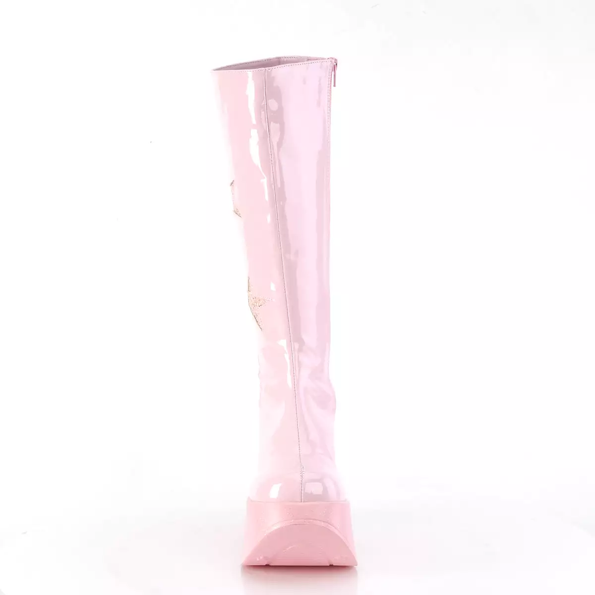 5 Inch Platform DYNAMITE-218 Baby Pink Glitter