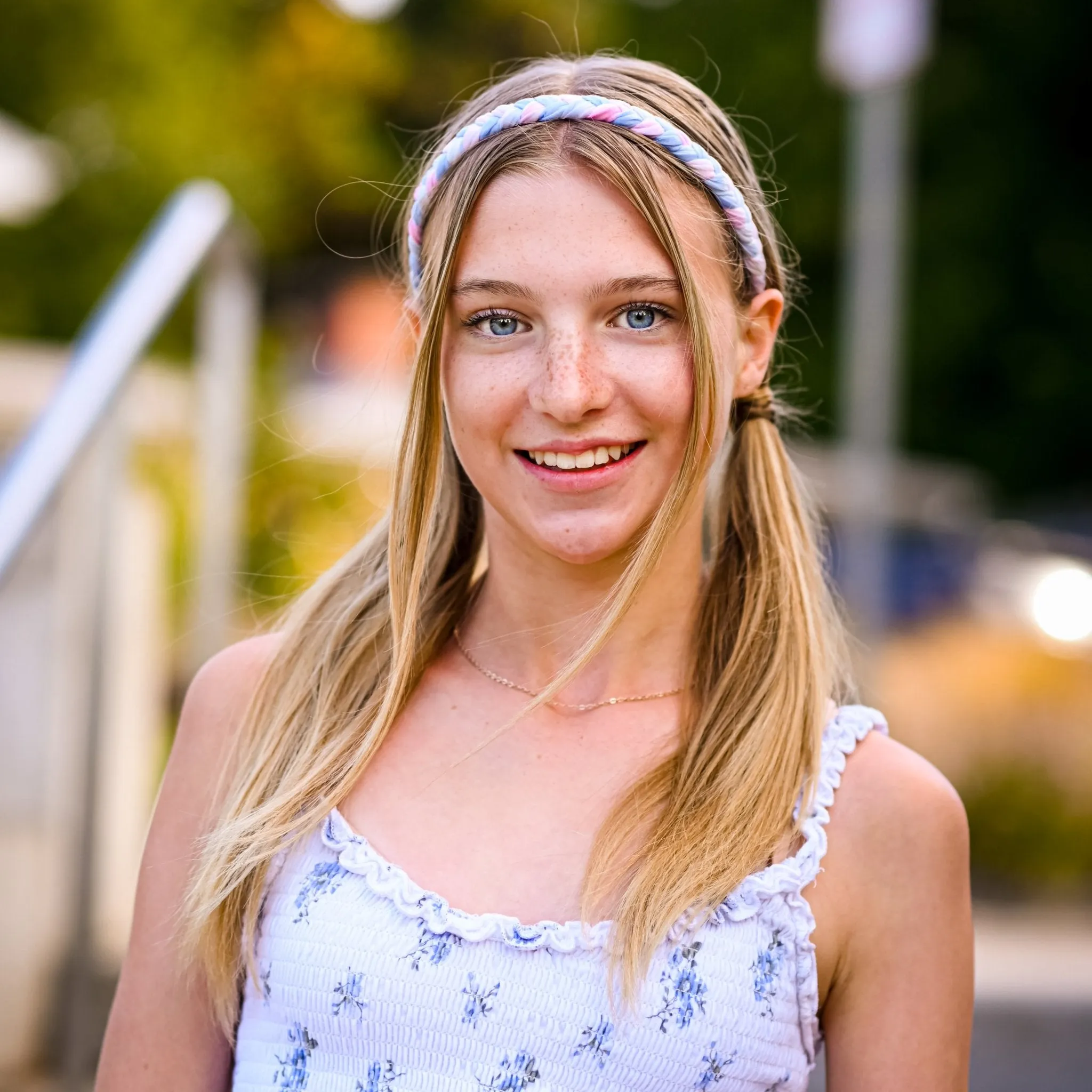 Adjustable Tie Dye Braided Headbands - 4 Pack