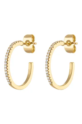 Alexa Leigh Small Eternity Hoops