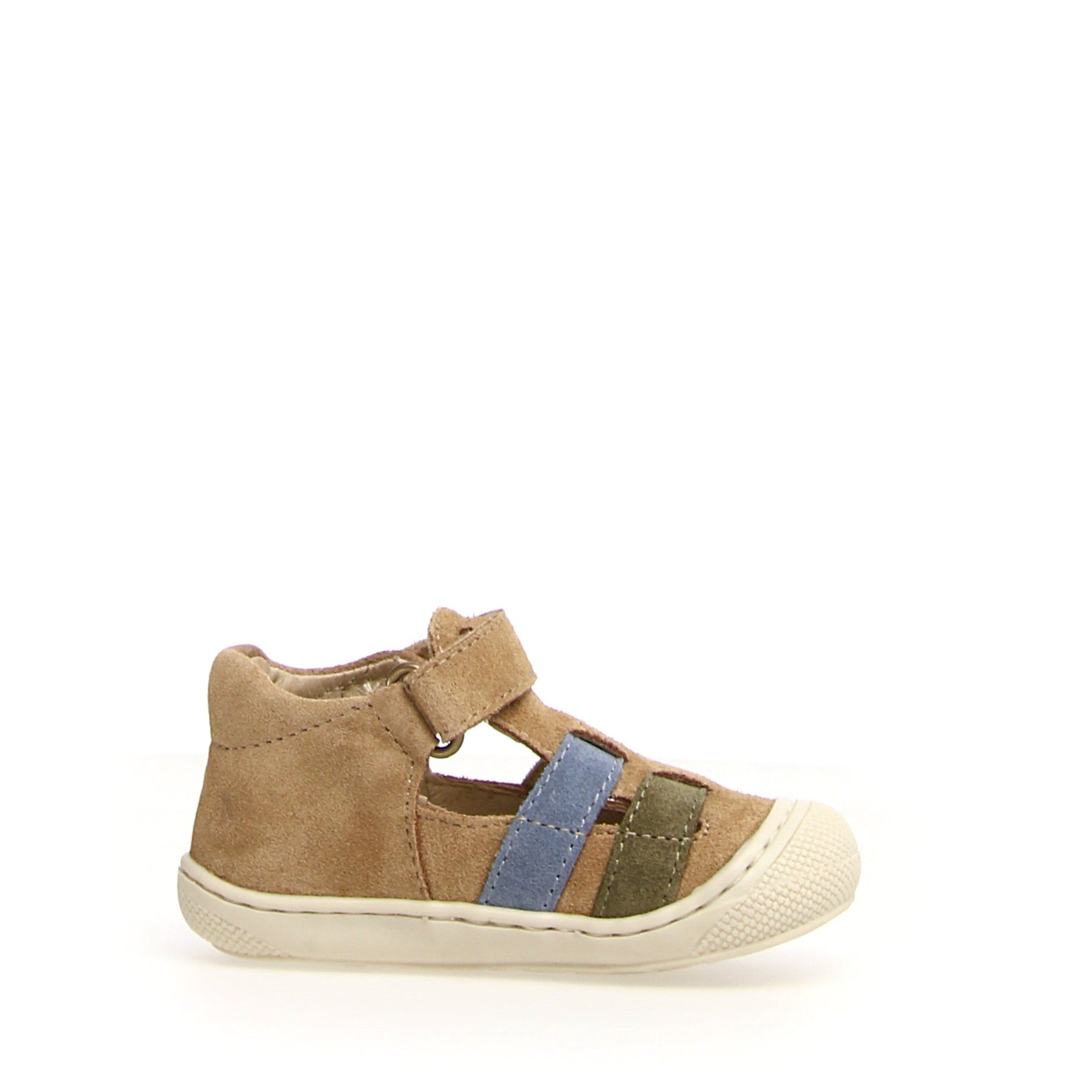 Bede - Sand, Militare, Celeste Suede||Bede - Suède sable, vert et bleu