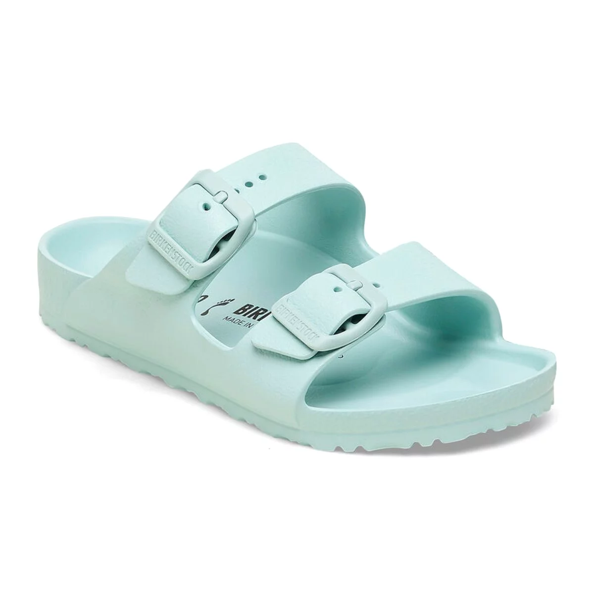 Birkenstock Girl's (Sizes 31-34) Arizona Surf Green EVA