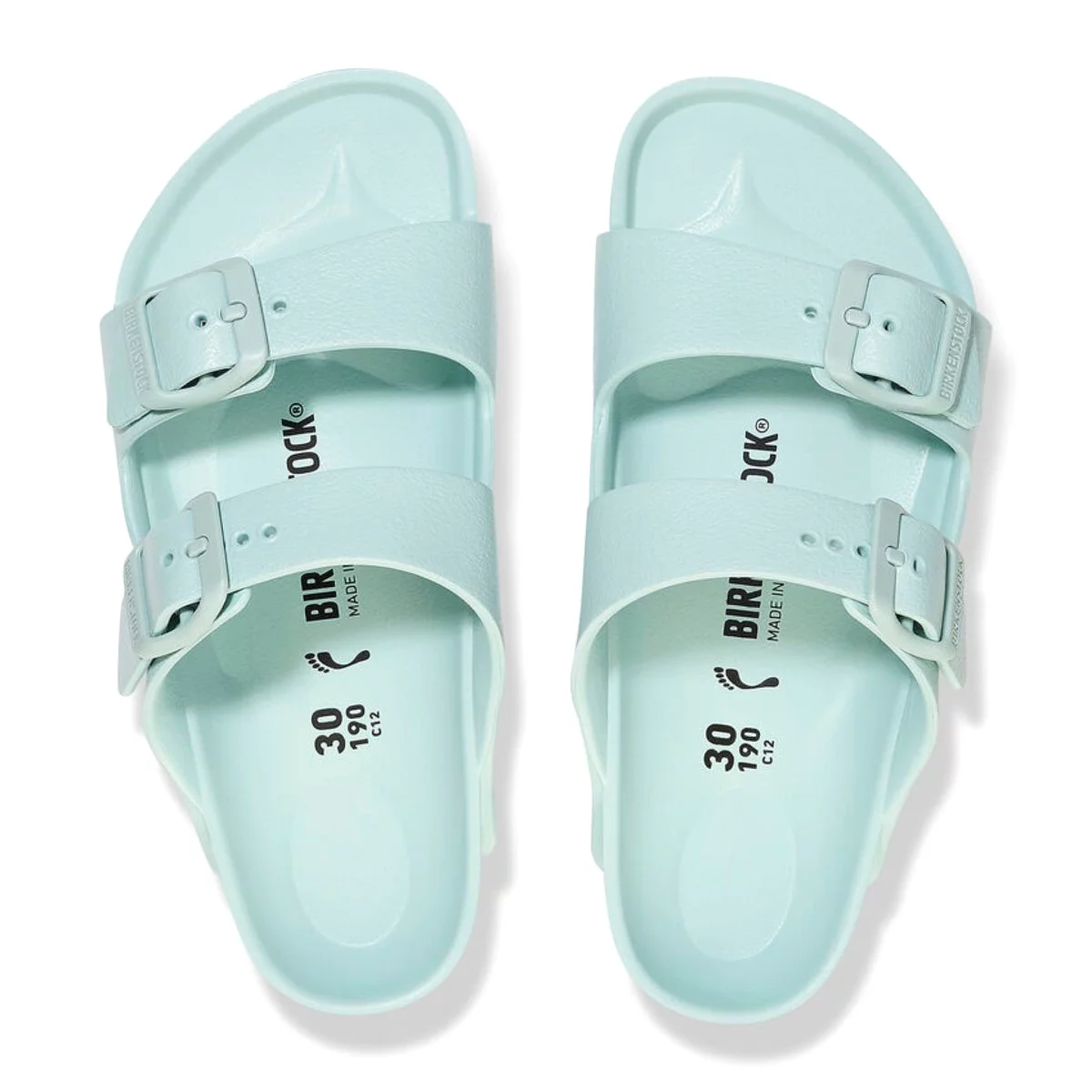 Birkenstock Girl's (Sizes 31-34) Arizona Surf Green EVA