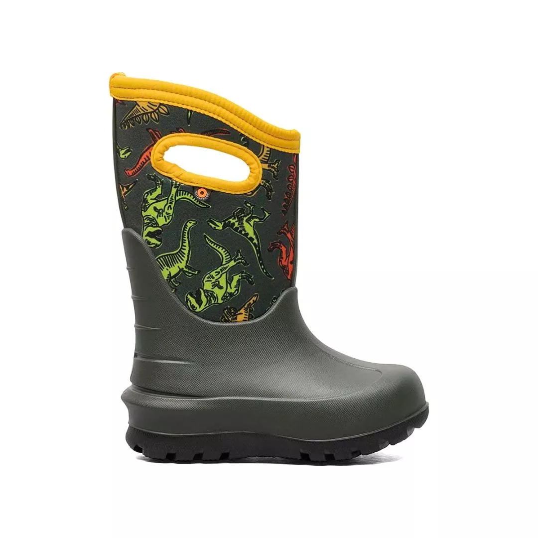 BOGS Dark Green Super Dino Neo-Classic Boots