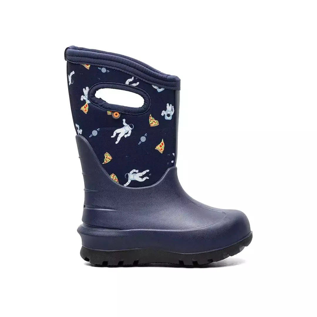 BOGS Navy Space Pizza Neo-Classic Boots