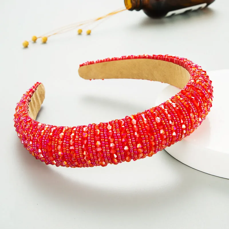 Brianna Glamband in Red