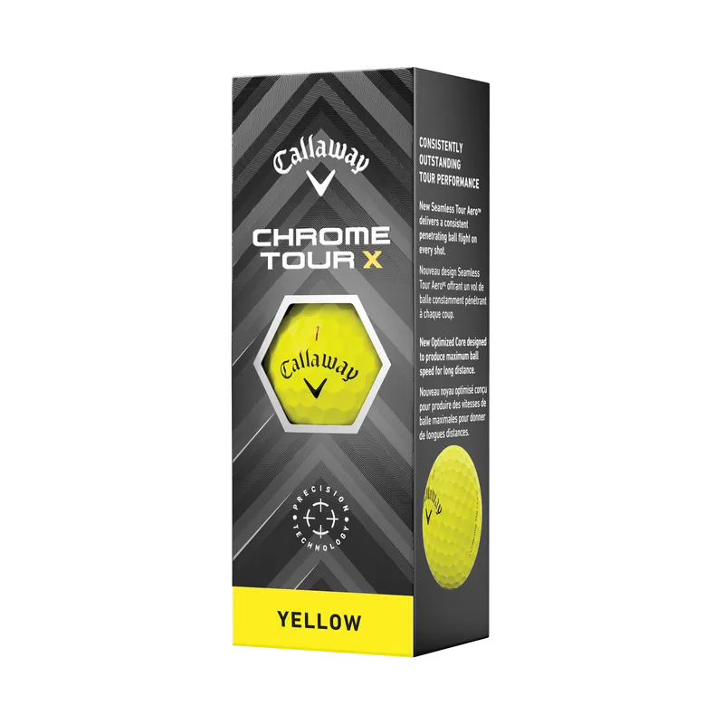 Callaway Chrome Tour X Yellow Sleeve