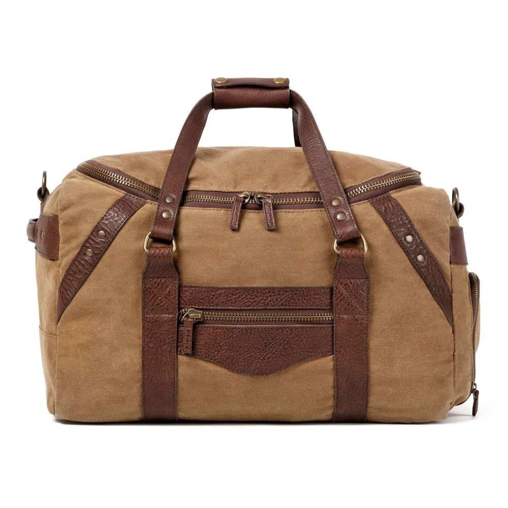 Campaign Waxed Canvas Medium Duffle Bag