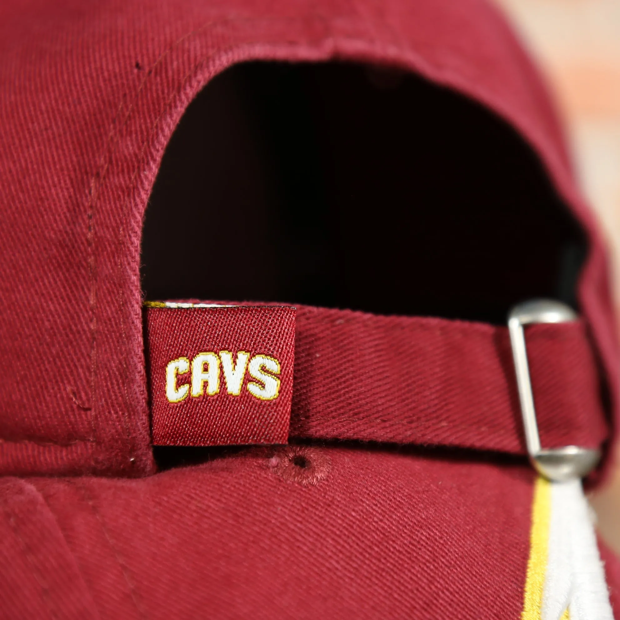 Cavaliers Dad Hat | Cleveland Cavaliers Red Dad Hat | Adjustable | OSFM