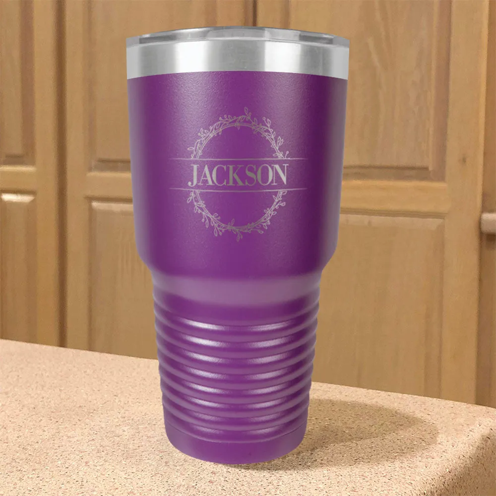 Circle Capital Personalized Stainless Steel Tumbler