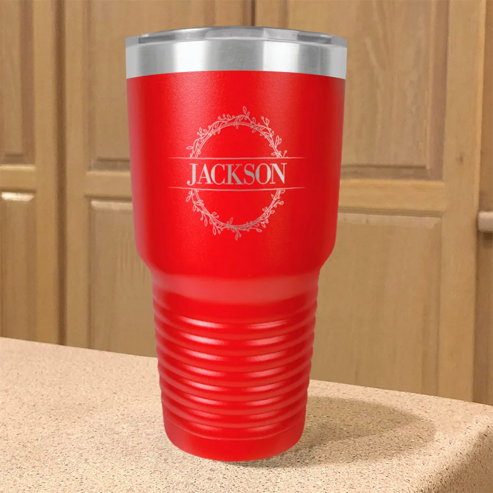 Circle Capital Personalized Stainless Steel Tumbler