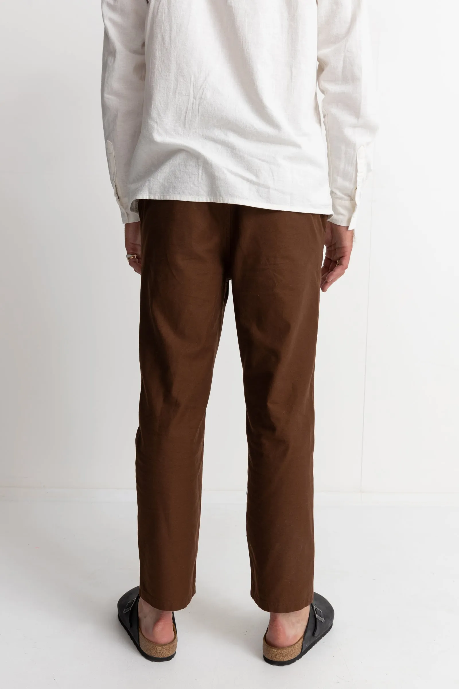 Classic Fatigue Pant Chocolate