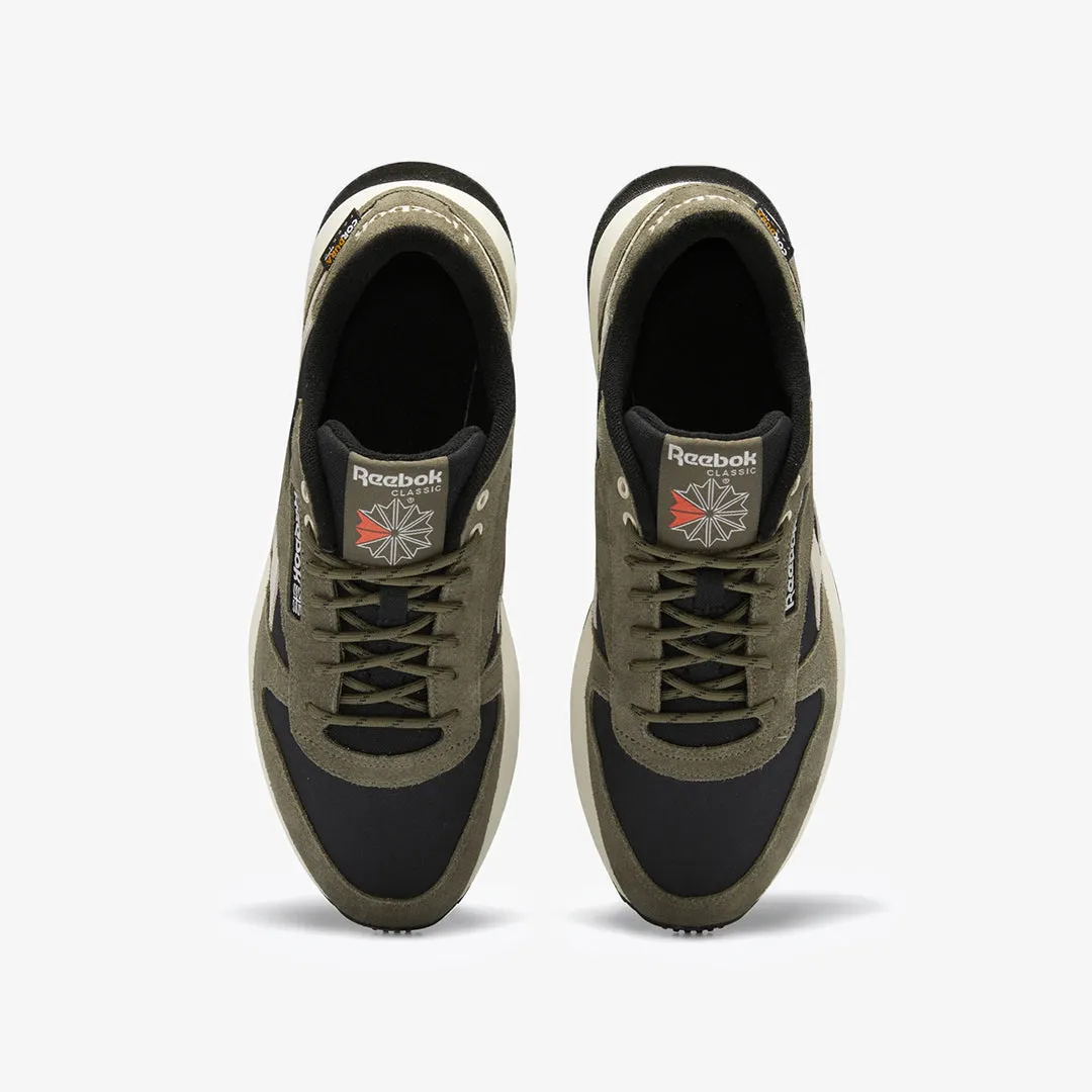 CLASSIC LEATHER TENNIS 'ARMY GREEN / STUCCO'