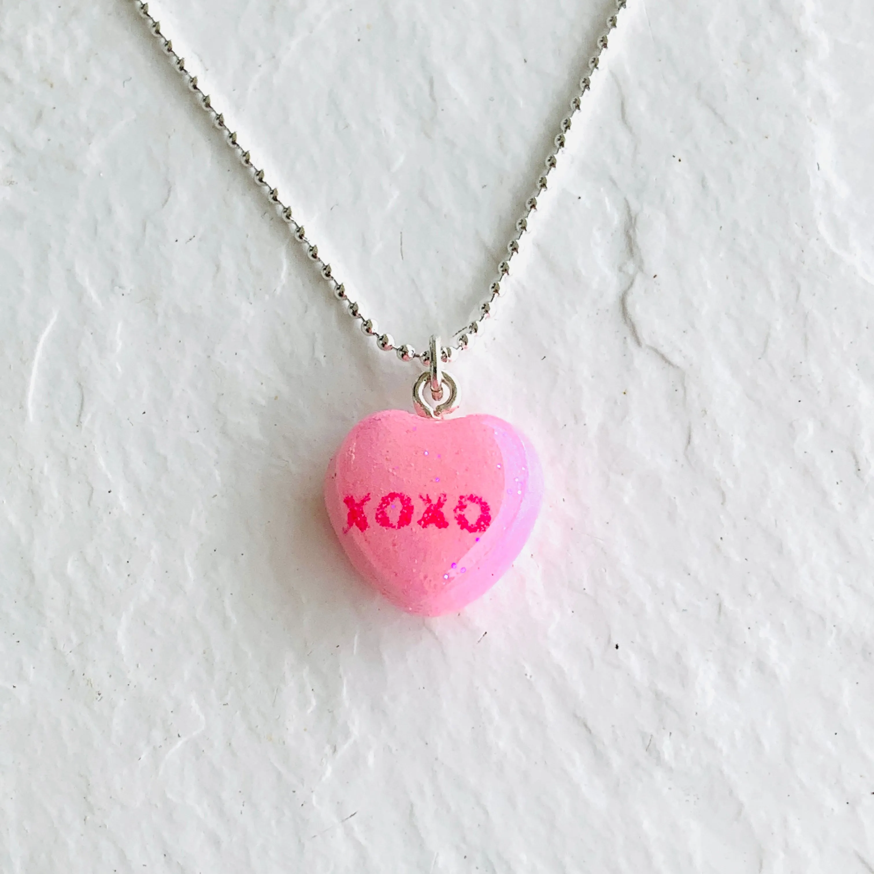 Conversation Heart Necklace