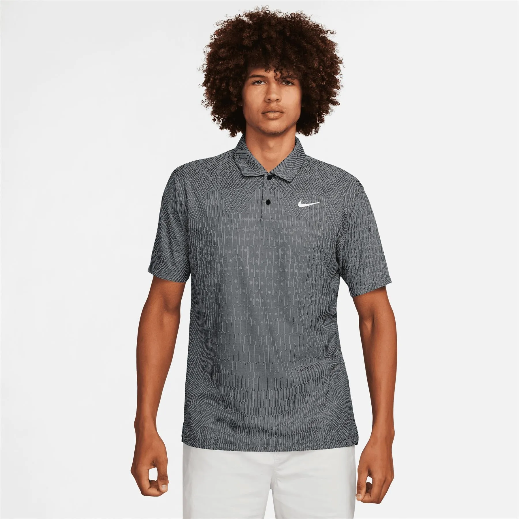 Dri-FIT ADV Tour Polo Cool Grey/Black - 2024