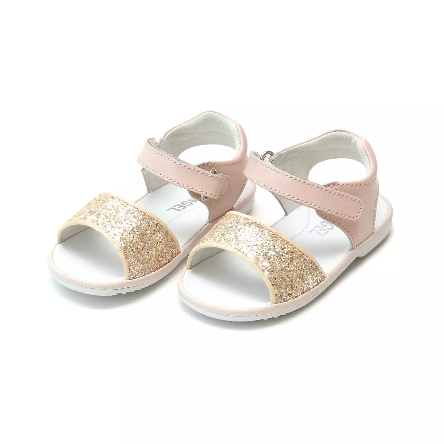 Elise Glitter Open Toe Sandal (Baby)