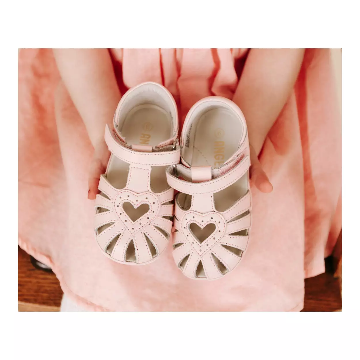 Emmie Open Heart Sandal (Baby)