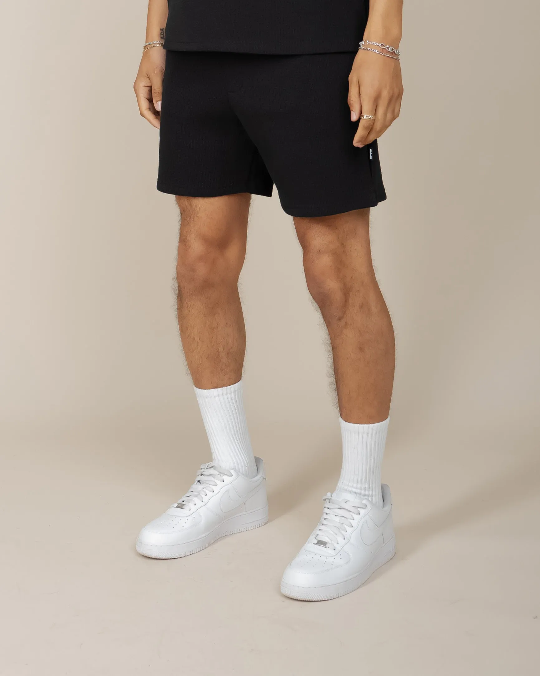 EPTM VALLEY SHORTS-BLACK