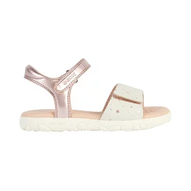 Geox Girl's Haiti Old Rose/Off White