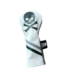 Green Camo Skull & Bones Hybrid headcover.