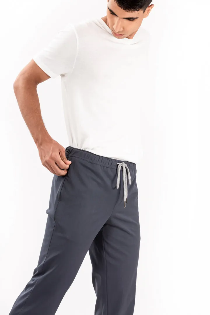 Grey All Weather Essential Stretch Joggers