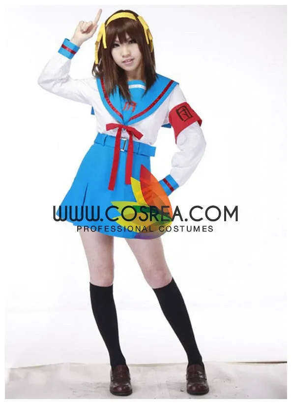 Haruhi Suzumiya North High Winter Cosplay Costume