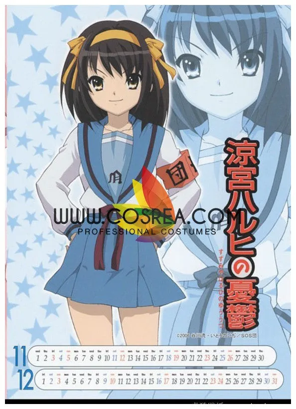 Haruhi Suzumiya North High Winter Cosplay Costume