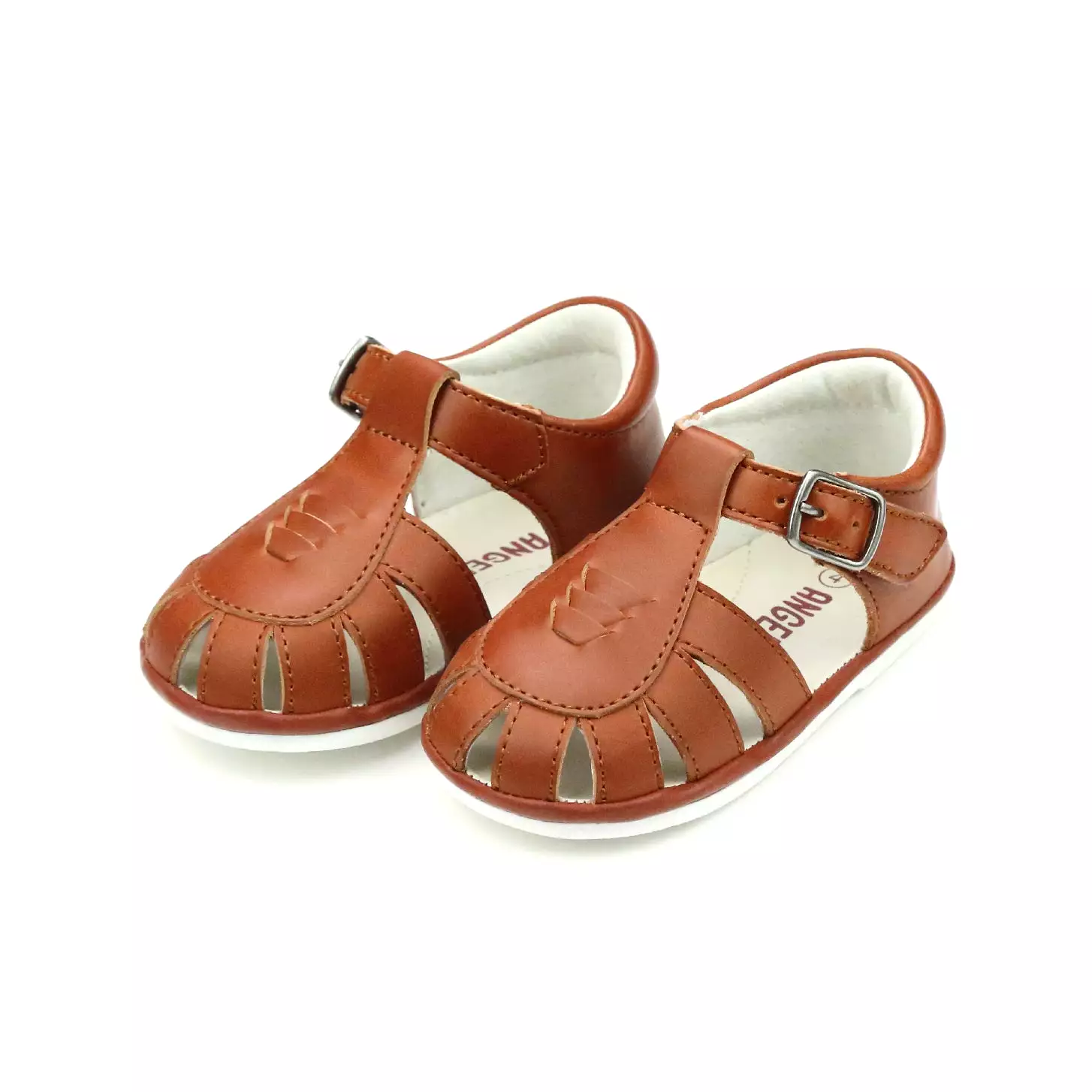 Henry Caged Leather Sandal (Baby)