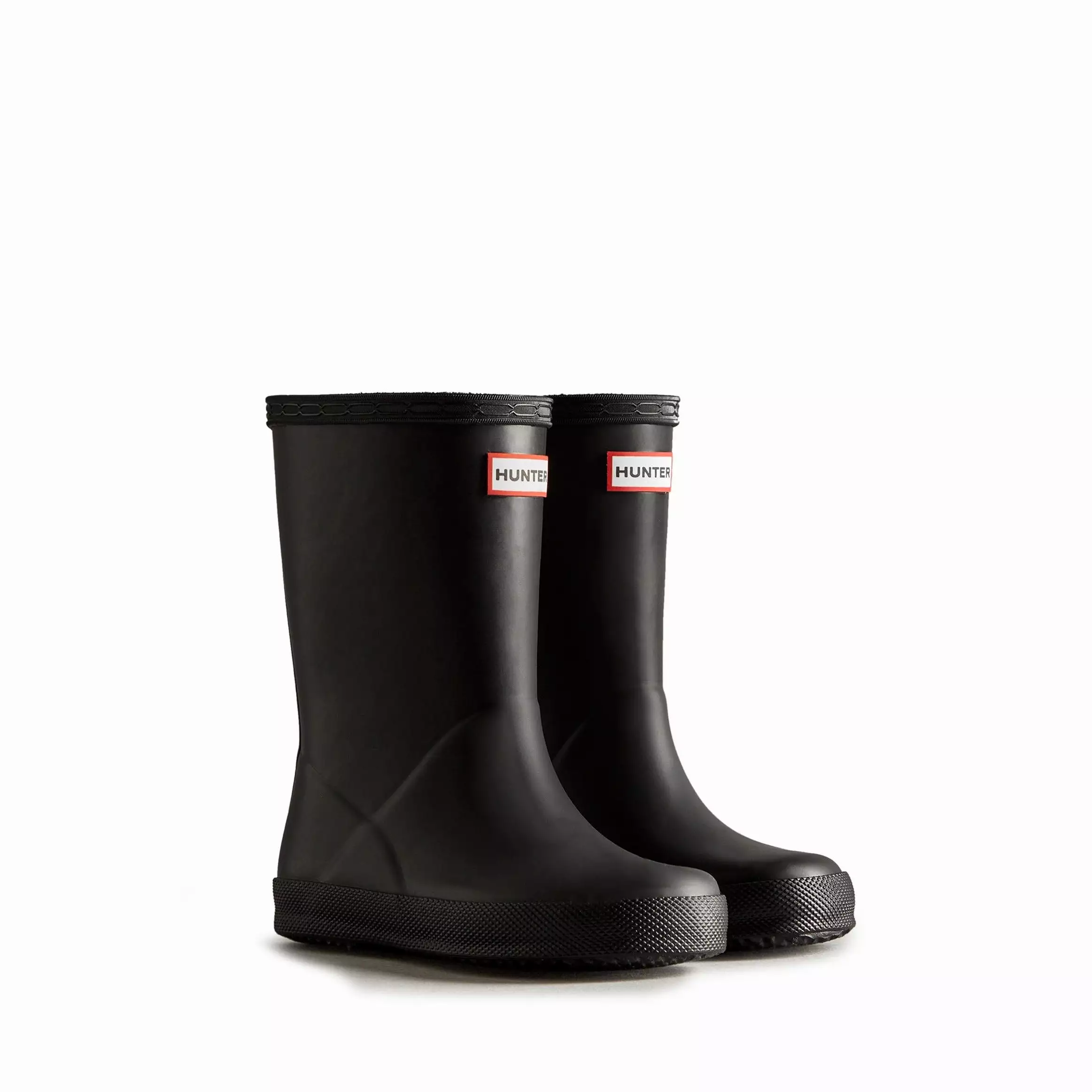 Hunter Black Original Kids First Classic Rain Boot