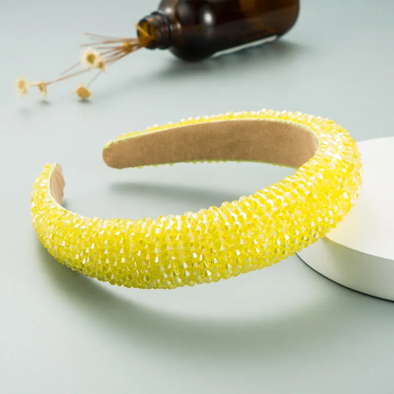 Iris Glamband in Yellow