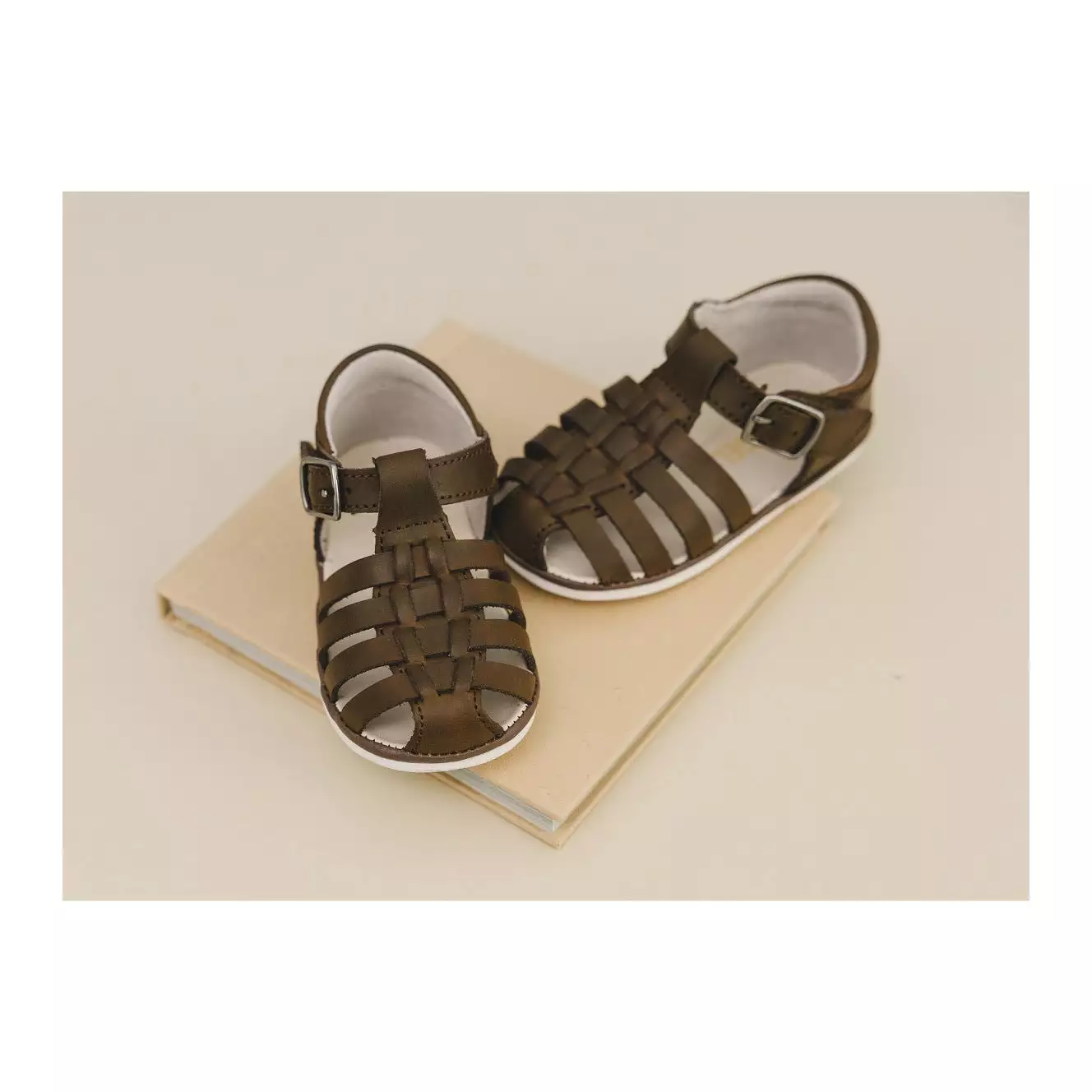 Joshua Leather Fisherman Sandal (Baby)