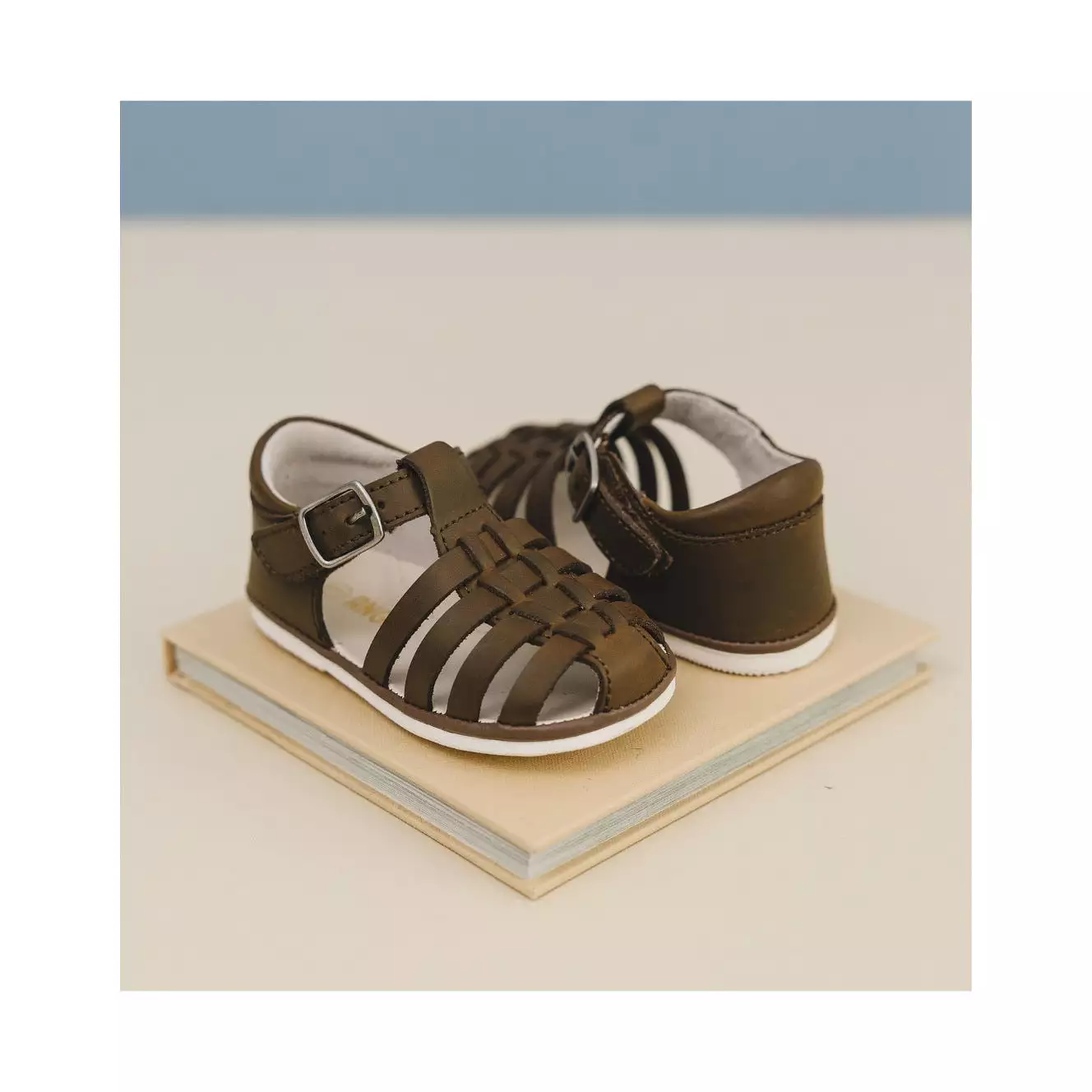 Joshua Leather Fisherman Sandal (Baby)