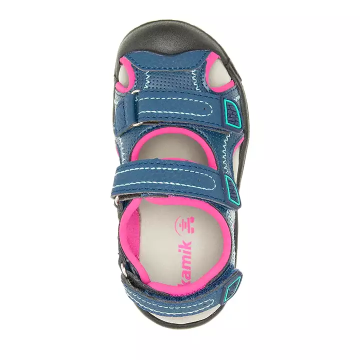 Kamik Light Navy Seaturtle Toddler Sandal