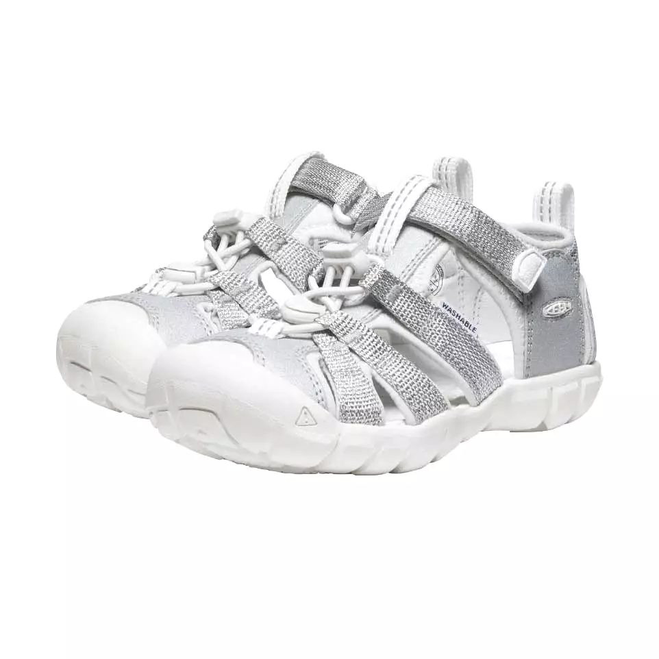 Keen Girl's (Sizes 8-13) Seacamp Silver