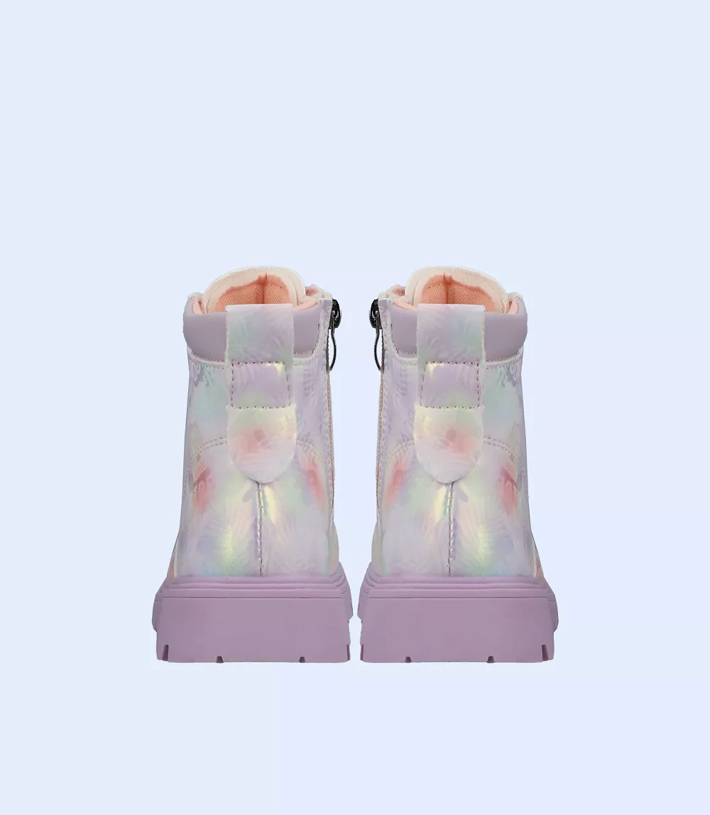 KG0074-LILAC-Girls Casual Shoe