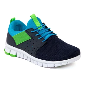 Kids' Betts Jr. in Navy/Blue/Lime