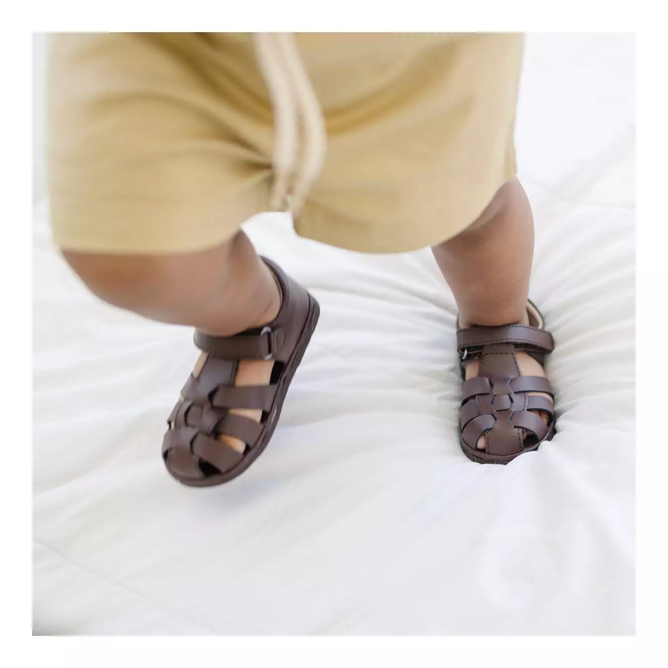 Mack Leather Fisherman Sandal (Baby)