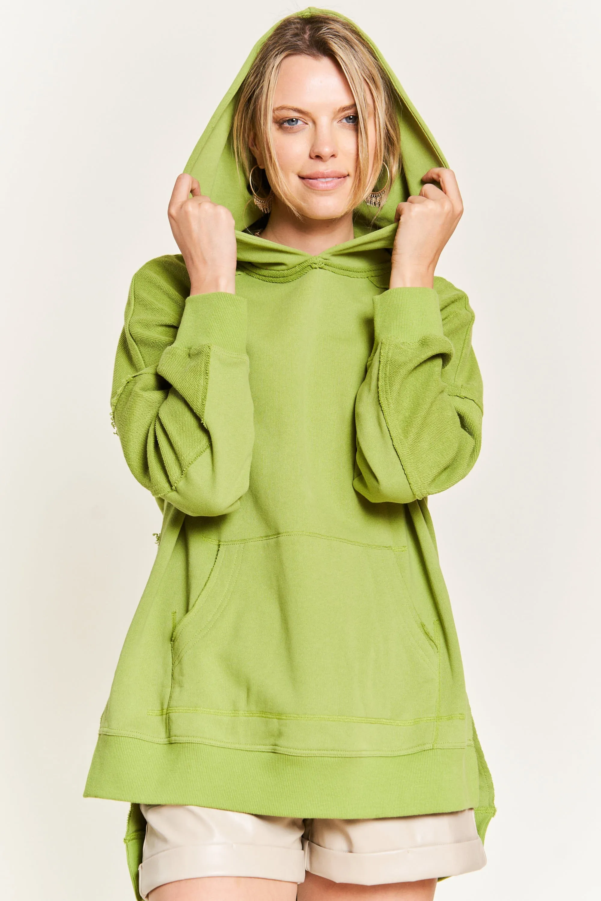 Make Me a Believer Hooded Pullover - Green