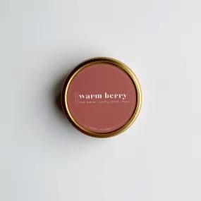 North + 29 Candle Co. - Warm Berry Travel Candle