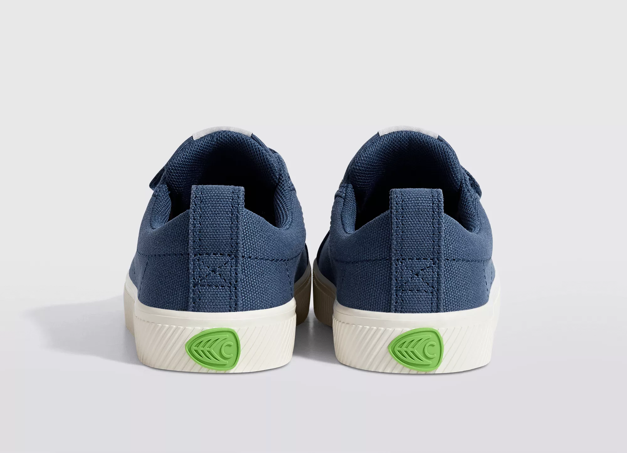 OCA Low Shadow Blue Canvas Sneaker Kids