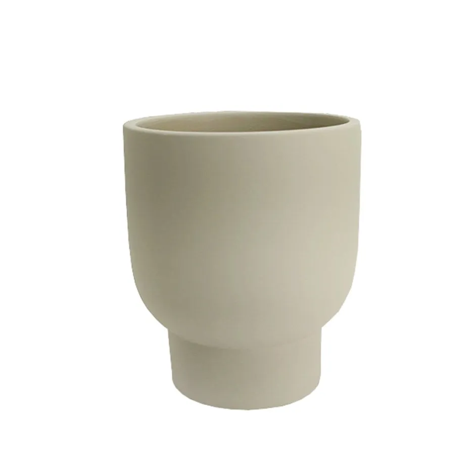 Planter Pot  - Narrow Base Grey