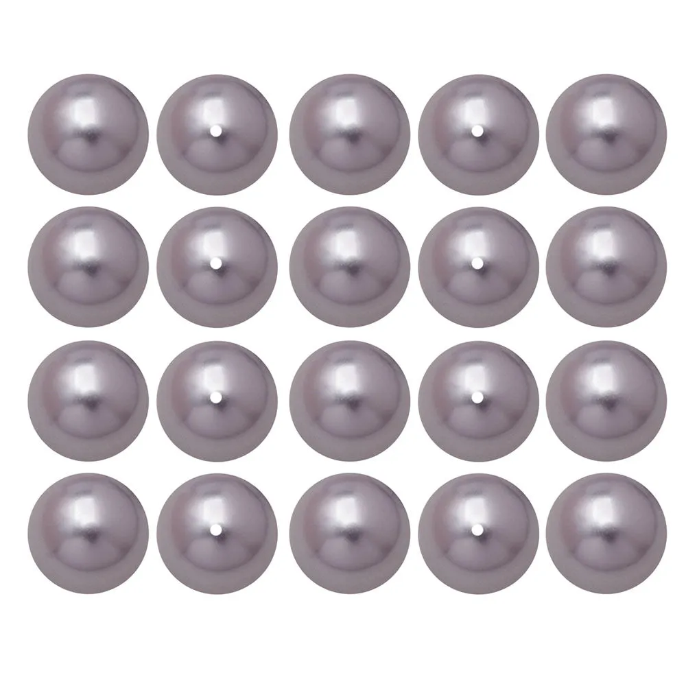 Preciosa Crystal Nacre Pearl, Round 8mm, Lavender (20 Pieces)