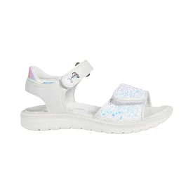 Primigi Girl's (Sizes 26-30) White Glitter Sandal