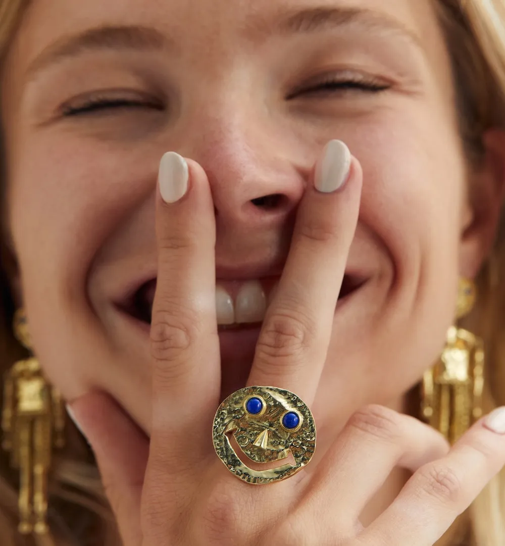 Put on a Happy Face Ring