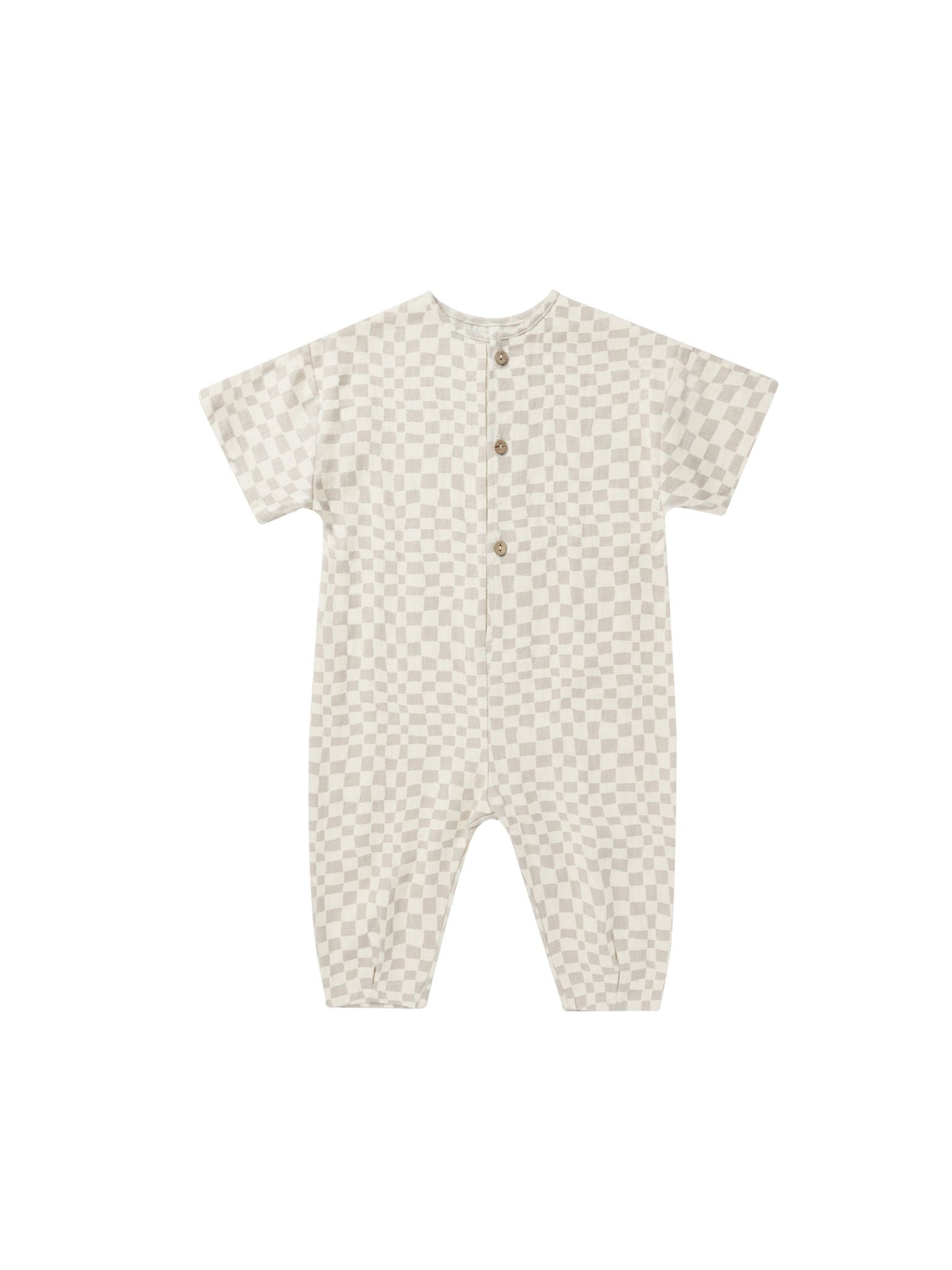 Rylee & Cru - Dove Check Hayes Jumpsuit